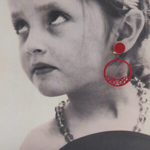 Pendiente niña flamenco carvajal hispania flamenco