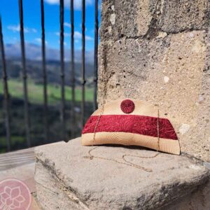 bolso cartera rafia veintitantos hispania flamenco
