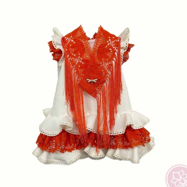 traje de flamenca bebe hispania flamenco