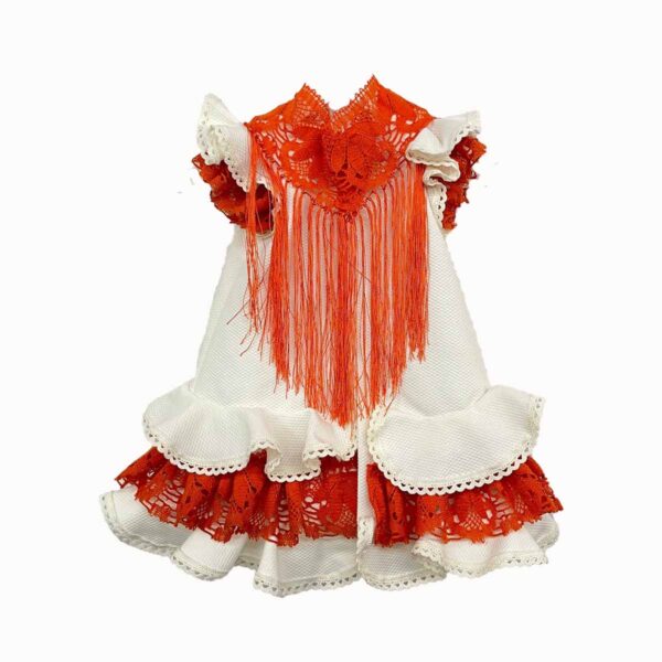 traje de flamenca bebe hispania flamenco