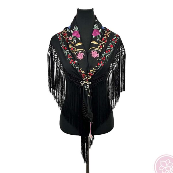 manton victoria negro Hispania Flamenco