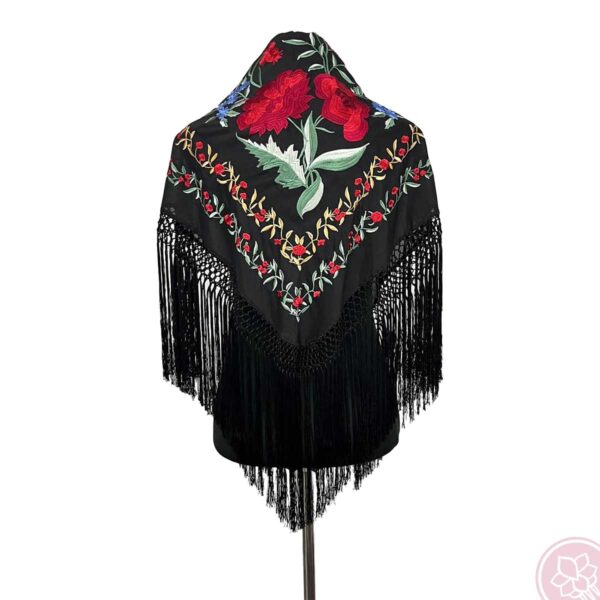 manton victoria negro Hispania Flamenco