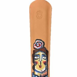 Funda abanico pintada por Carmen Encinas Hispania Flamenco
