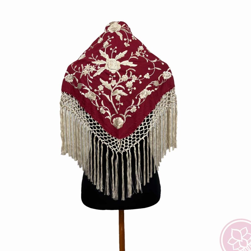 Mantoncillo modelo inma fleecos hispania flamenco