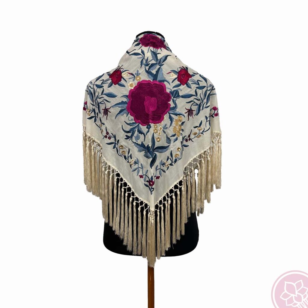Mantoncillo modelo conchita fleecos hispania flamenco