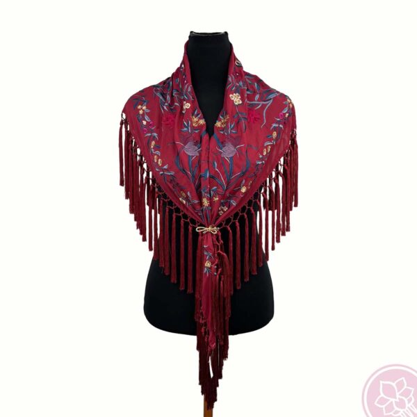 Manton conchita burdeos hispania flameenco