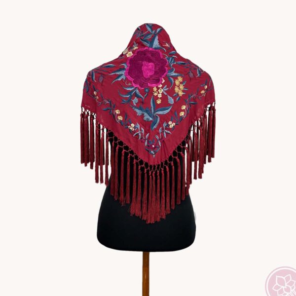Manton conchita burdeos hispania flameenco