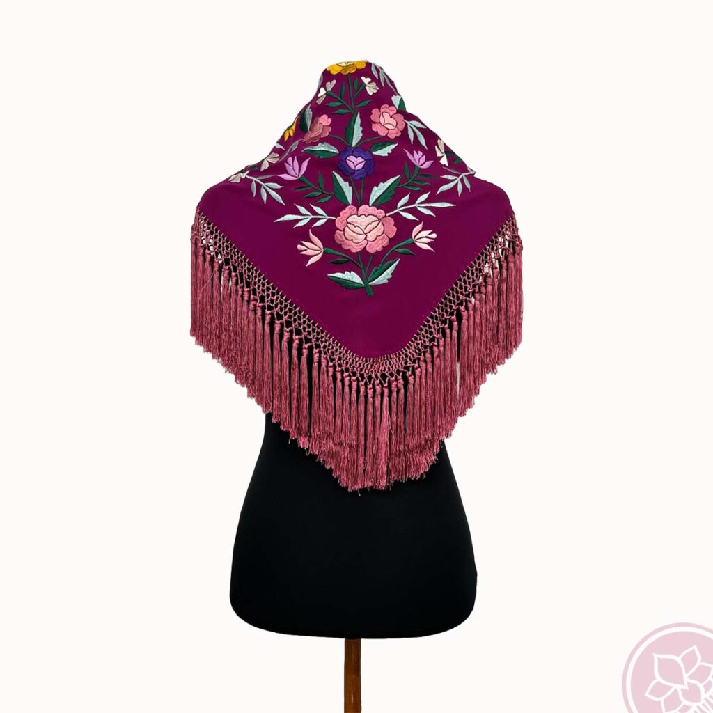 manton buganvilla foronda hispania flamenco