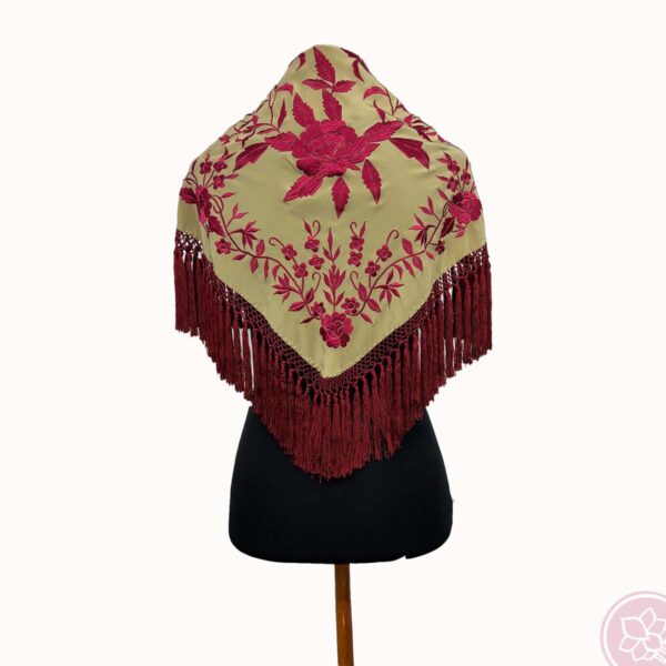 manton camel verdoso foronda hispania flamenco