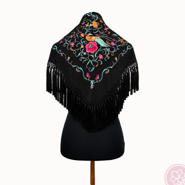 manton negro foronda hispania flamenco
