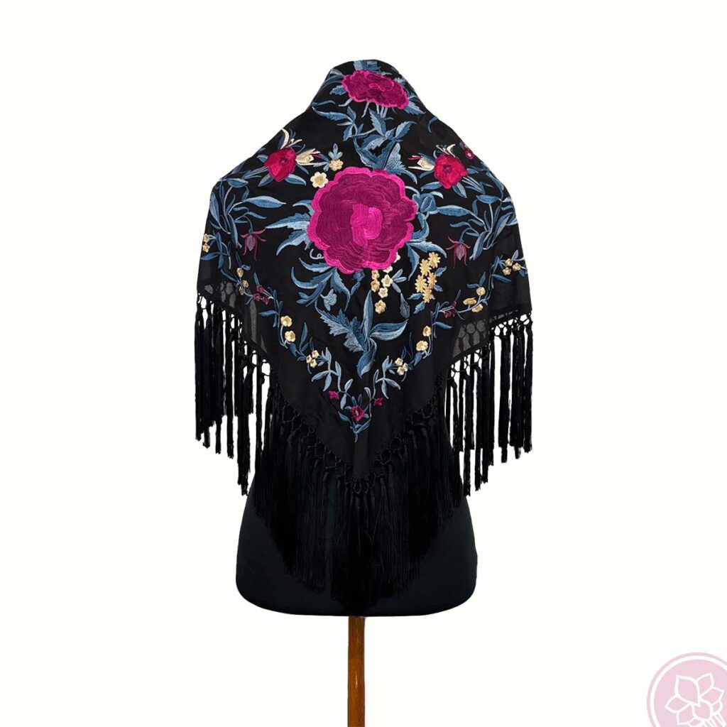 Manton conchita negro hispania flameenco