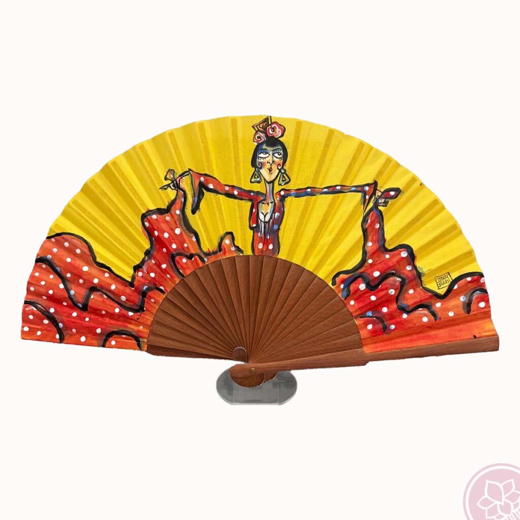 abanico carmen encias hipania flamenco